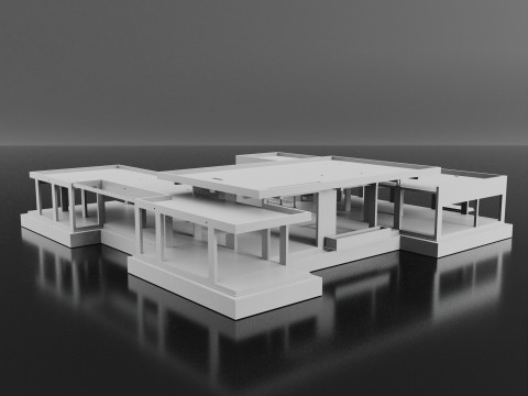Cottage Model 3D