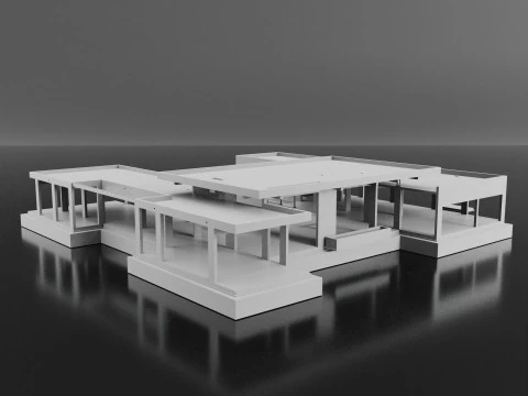 Cottage 3D Model