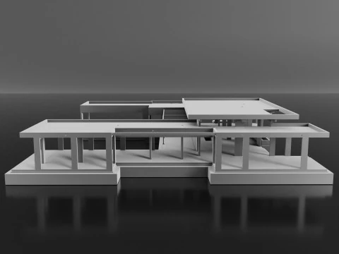 Cottage 3D Model