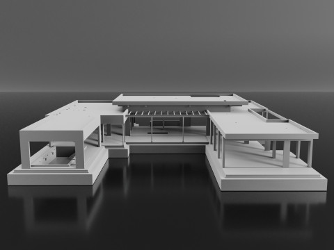 Cottage Model 3D