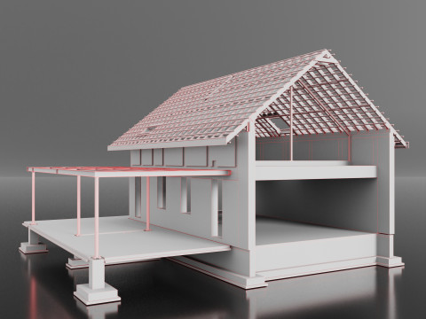 Cottage 3D Model