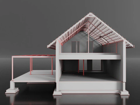 Cottage 3D Model