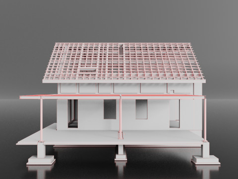 Cottage 3D Model