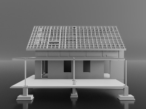Cottage 3D Model