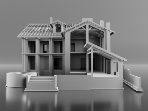 Cottage 3D 모델
