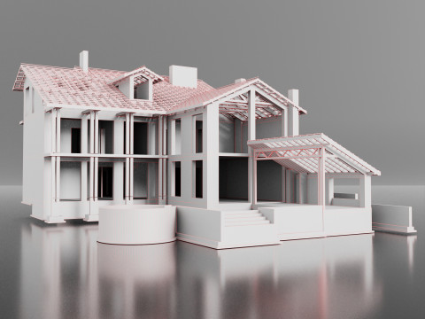 Cottage 3D Model