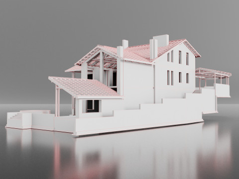 Cottage 3D Model