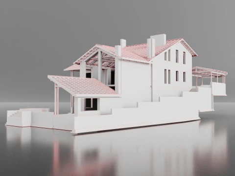 Cottage 3D Model