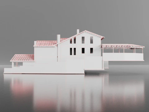 Cottage 3D Model