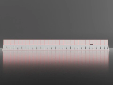 Fence 3D Model