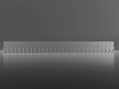 Fence 3D Model