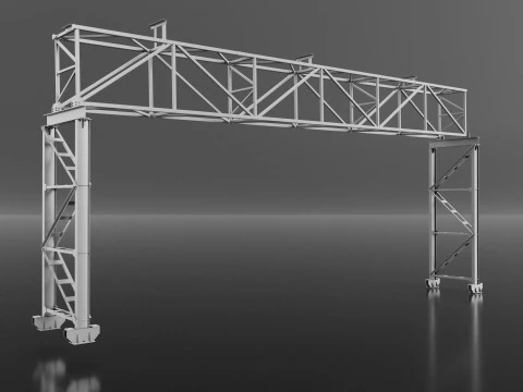 Metal structures 3D Model