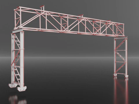 Metal structures 3D Model