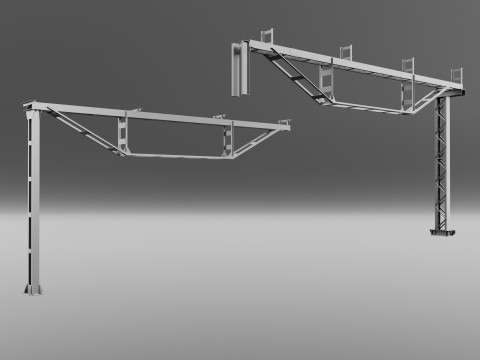 Metal structures 3D Модель