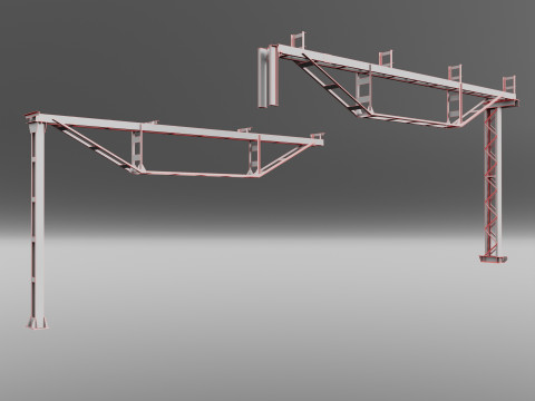 Metal structures 3D Модель