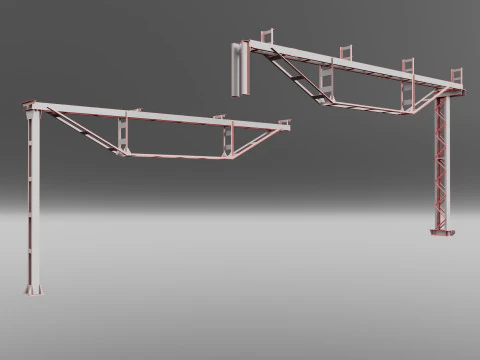 Metal structures 3D Model