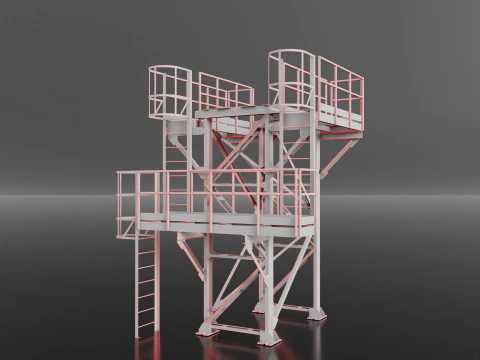 Metal structures 3D Model