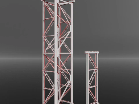 Metal structures 3D Model