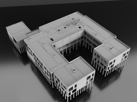 Kinder garden 3D Model