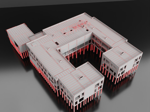 Kinder garden 3D Model