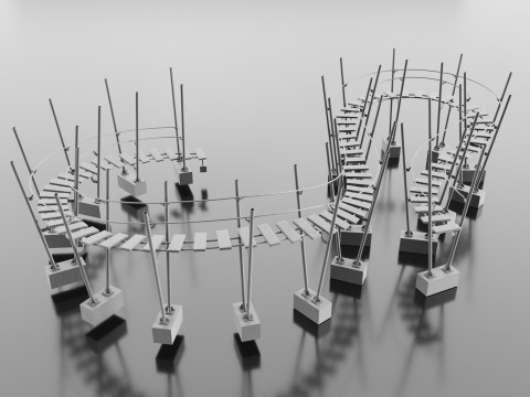 Play ground 3D 모델