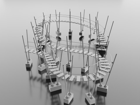 Play ground Model 3D
