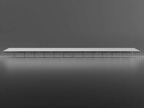Cowshed 3D Model