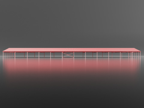 Cowshed 3D Model