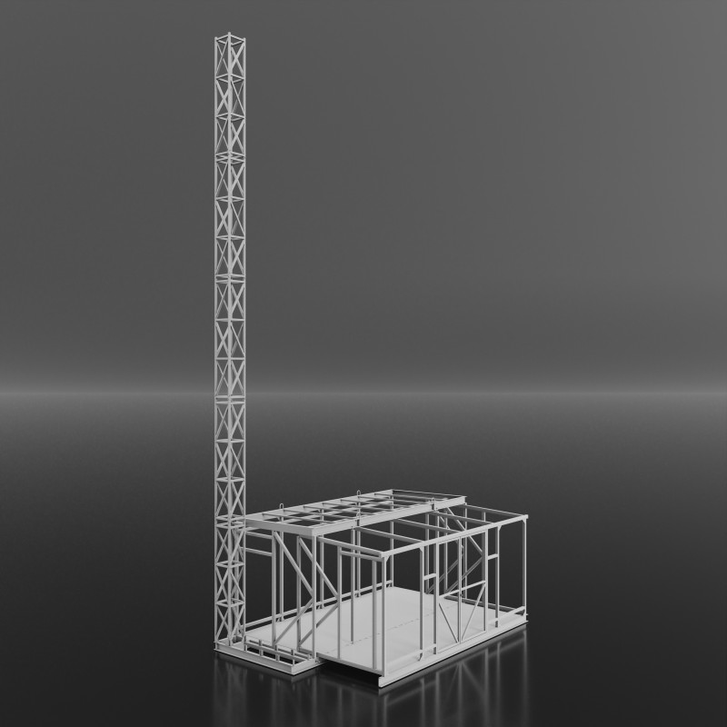 Boiler room 3D मॉडल .c4d .max .obj .3ds .fbx .stl .blend 