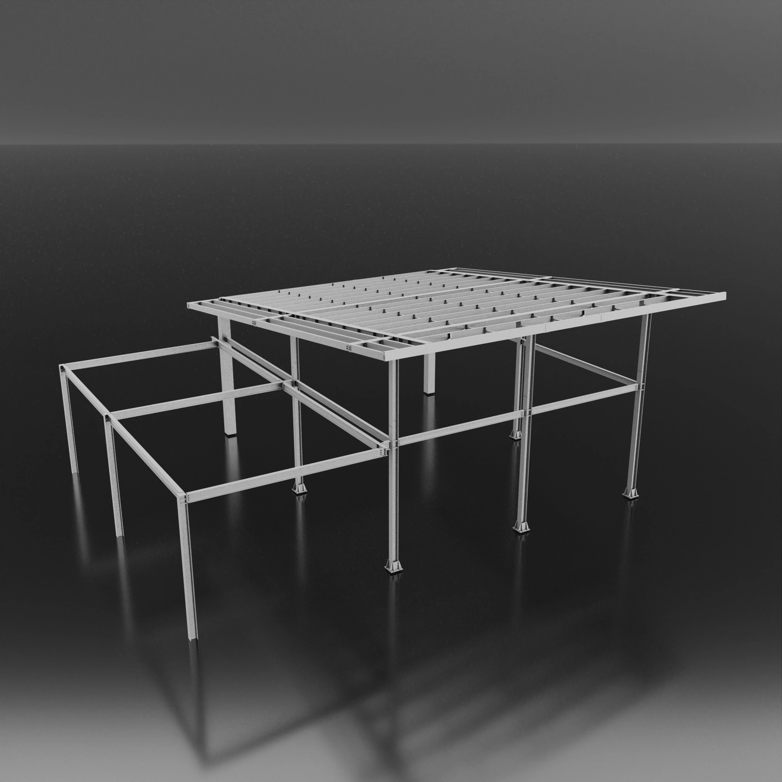 Canopy 3D Model .c4d .max .obj .3ds .fbx .stl .blend 