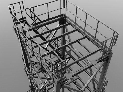 Elevator 3D Model