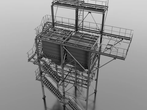 Ліфт 3D Модель