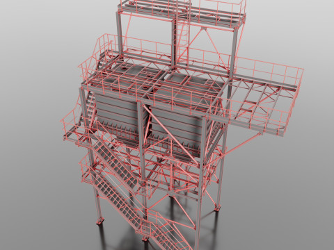 Elevator Modello 3D