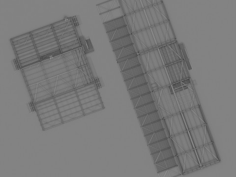 Industrial Metal Model 3D