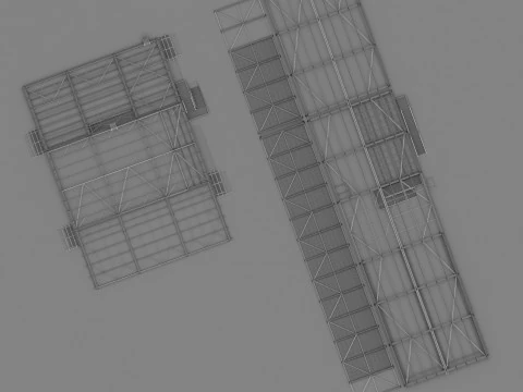 Industrial Metal 3D Model