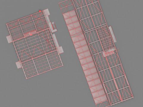 Industrial Metal Model 3D
