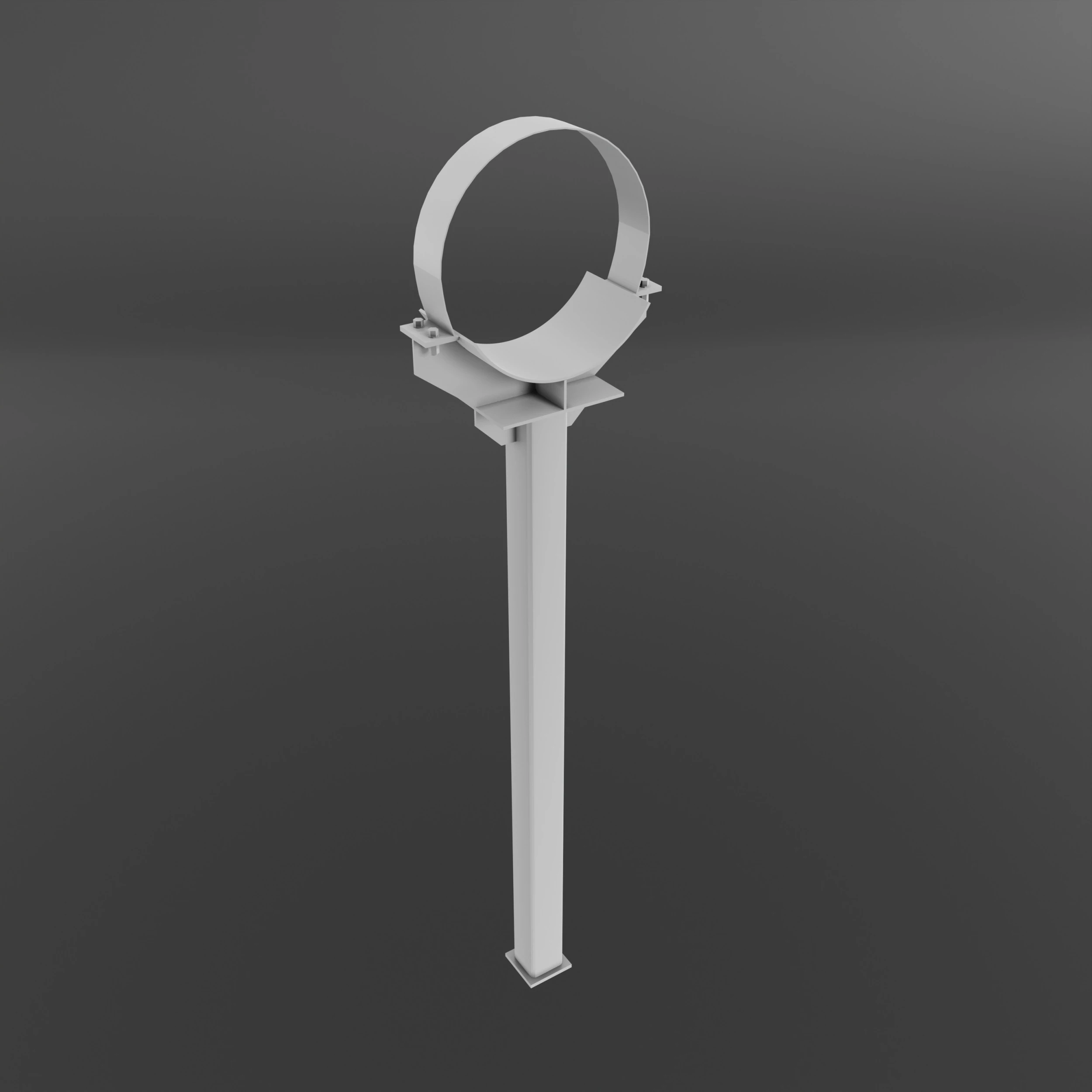 Soporte para tuber&iacute;a de gas Modelo 3D .c4d .max .obj .3ds .fbx .stl .blend 