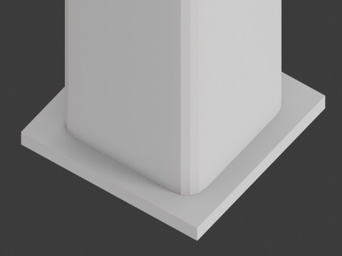 Support for gas pipe 3D Model