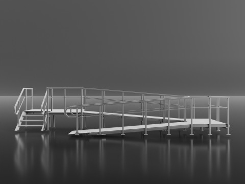Ramp metal 3D Model