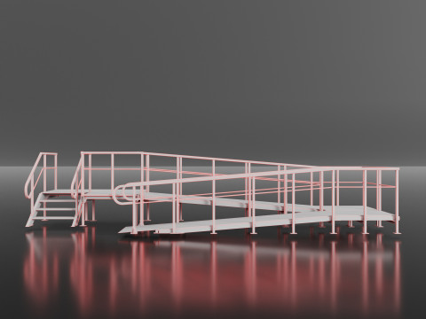 Ramp metal Model 3D