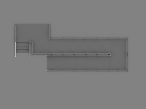 Ramp metal Model 3D