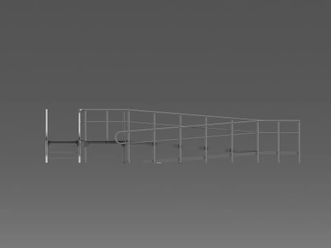 Ramp metal 3D Model