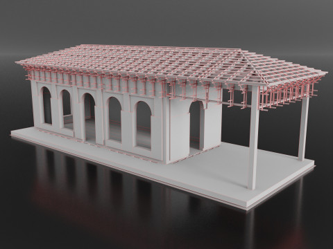 Pavilion Model 3D
