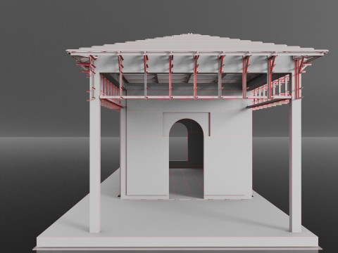 Pavilion Model 3D