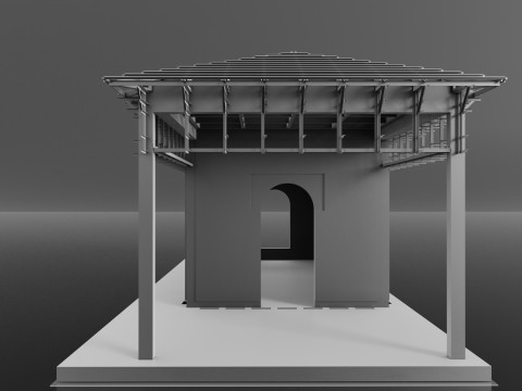 Pavilion Model 3D