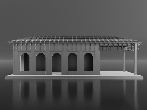Pavilion Model 3D
