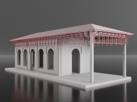Pavilion Model 3D