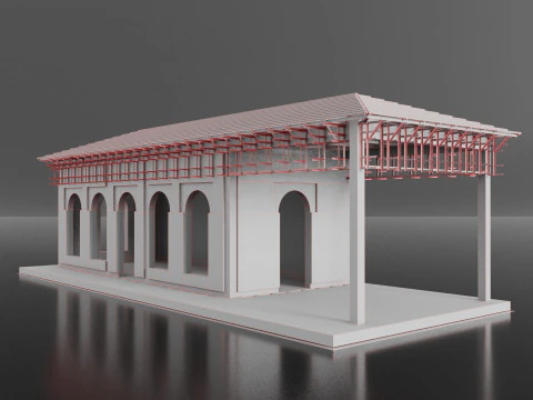 Pavilion 3D Model