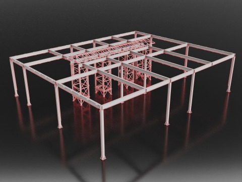 Pergola 3Dモデル