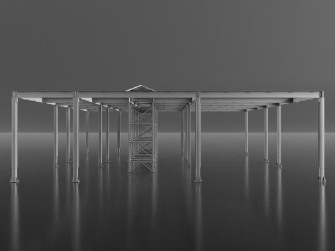 Pergola 3Dモデル